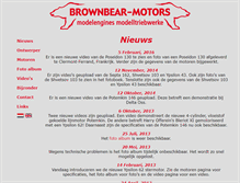 Tablet Screenshot of brownbearmotors.nl